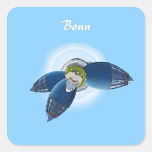 Planet Bonn Sticker (Vorderseite)