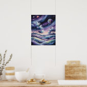 Planet Caravan 1 Poster (Küche)