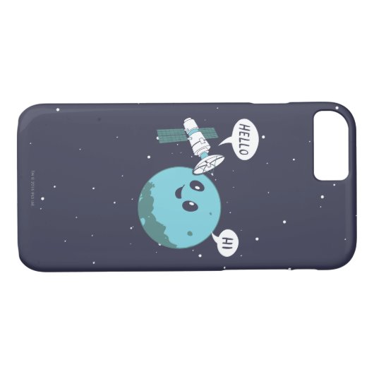 Planet Case-Mate iPhone Hülle (Rückseite (Horizontal))