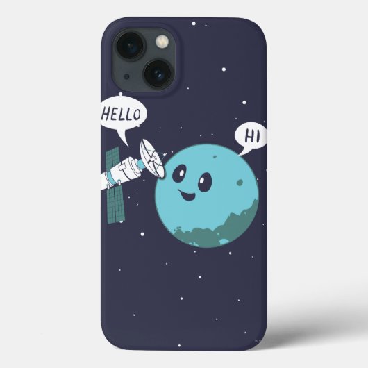 Planet Case-Mate iPhone Hülle (Rückseite)