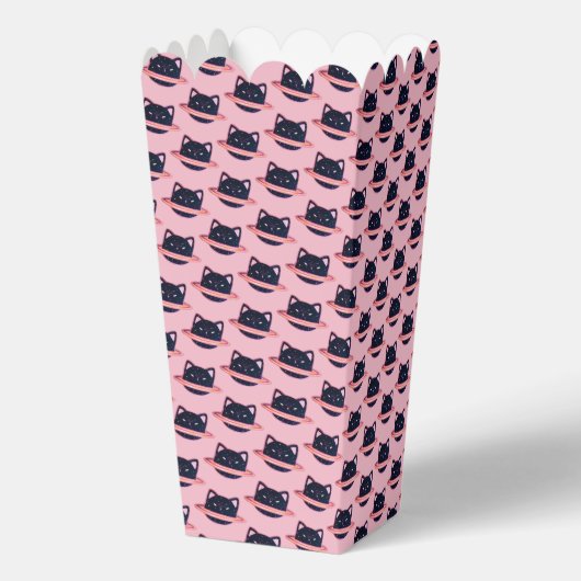 Planet Cat Favor Boxes Geschenkschachtel (Rückseite)