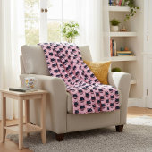 Planet Cat Fleece Blanket