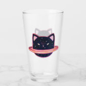 Planet Cat Glass Glas (Rückseite)