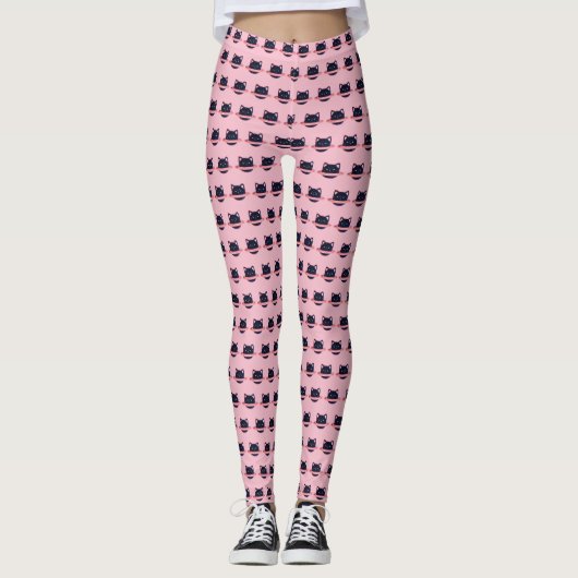 Planet Cat Leggings (Vorderseite)
