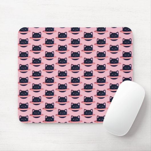 Planet Cat Mousepad (Mit Mouse)