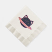 Planet Cat Napkins Serviette (Ecke)