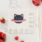 Planet Cat Napkins Serviette (Beispiel)