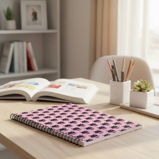 Planet Cat Notebook Notizblock