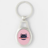 Planet Cat Schlüsselanhänger (Vorderseite)