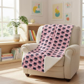 Planet Cat Sherpa Blanket Sherpadecke