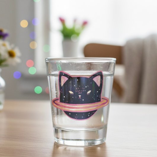 Planet Cat Shot Glass Schnapsglas