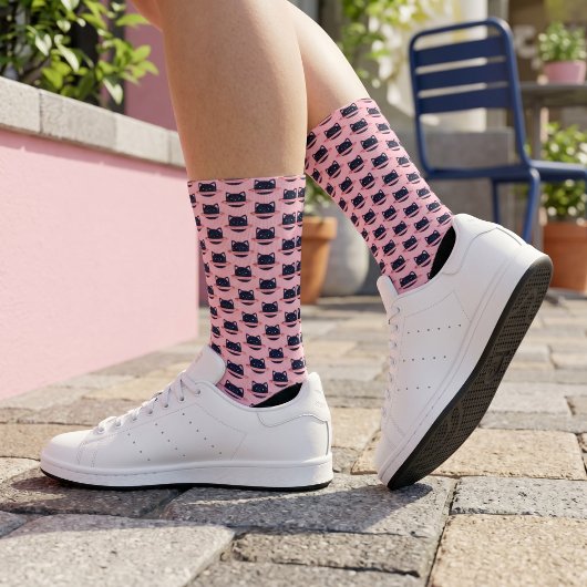 Planet Cat Socks Socken
