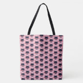 Planet Cat Tote Bag Tasche (Vorderseite)