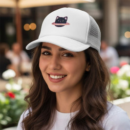 Planet Cat Trucker Hat Truckerkappe