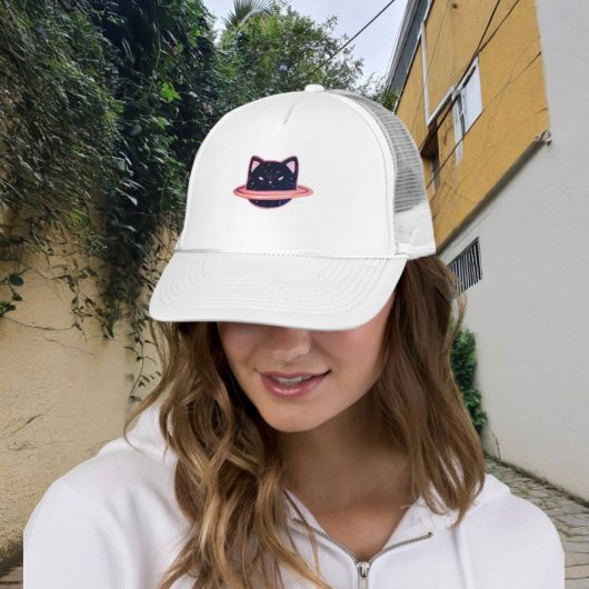 Planet Cat Trucker Hat Truckerkappe