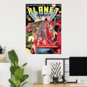 Planet-Comicen Poster (Heimbüro)