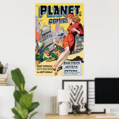 Planet-Comicen Poster (Heimbüro)