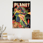 Planet Comics Nr. 70 Poster (Küche)