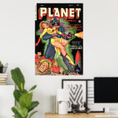 Planet Comics Nr. 70 Poster (Heimbüro)