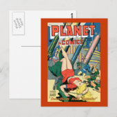Planet Comics Postkarte (Vorne/Hinten)