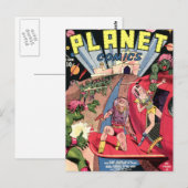 Planet Comics Postkarte (Vorne/Hinten)