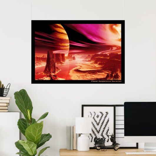 Planet Cooperwine neu Poster (Heimbüro)