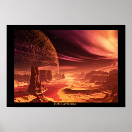 Planet Copperwine Poster (Vorne)