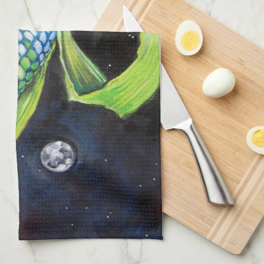 Planet Corn Handtuch (Viertel Falte)