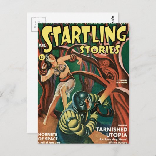 Planet der Bäume Postkarte (Vorne/Hinten)