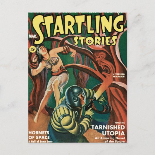 Planet der Bäume Postkarte (Vorderseite)