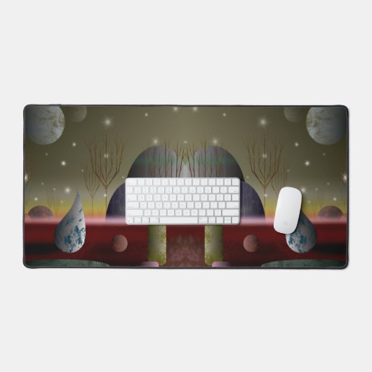 Planet der Form Desk Mat Schreibtischunterlage (Tastatur & Maus)