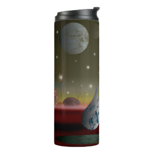 Planet der Form Thermalreisetrockner Thermosbecher