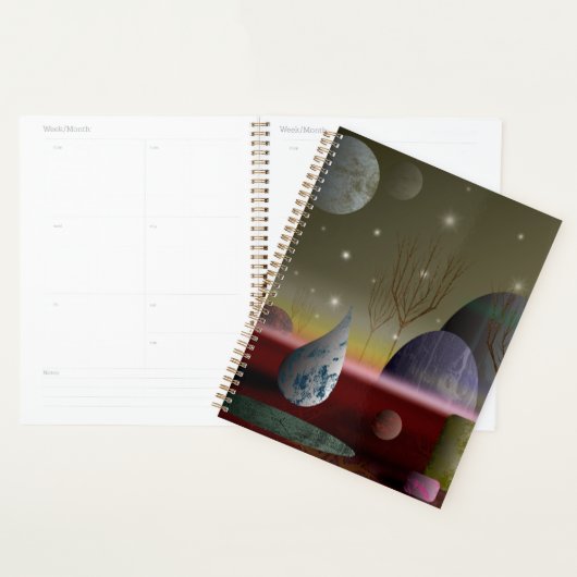 Planet der Formen 8.5x11 Planer (Anzeige)