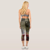 Planet der Formen Capri Leggings (Rückseite)