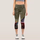 Planet der Formen Capri Leggings (Vorderseite)