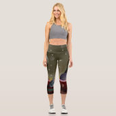 Planet der Formen Capri Leggings (Vorderseite)