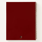 Planet der Formen Spiral Notebook 8.5x11 Notizblock (Rückseite)