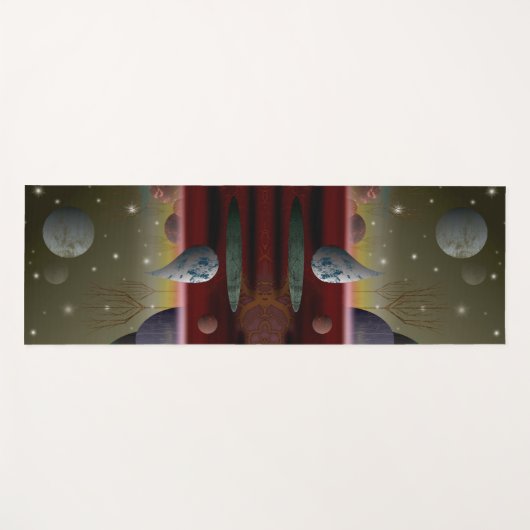 Planet der Formen Yoga matt Yogamatte (Vorderseite (Horizontal))