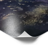 Planet der weißen Mere Fotodruck (Ecke)