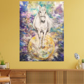 Planet der weißen Mere Leinwanddruck (Insitu (Wohnzimmer))