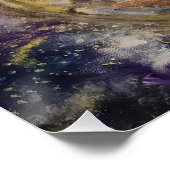 Planet der weißen Mere Poster (Ecke)