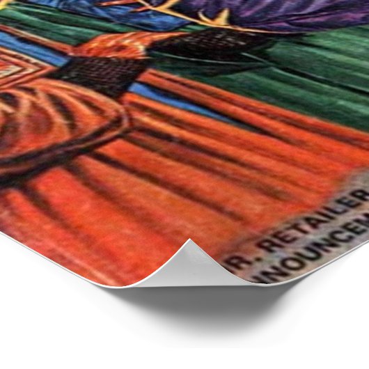 Planet des Affen-Comic-Buches Poster (Ecke)