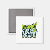 Planet des Earth Day über gewinnbringenden Umwelts Magnet (Vorderseite/Rückseite)