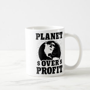 Planet des Earth Day über gewinnbringendes Umweltk Kaffeetasse