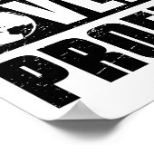 Planet des Earth Day über gewinnbringendes Umweltk Poster (Ecke)