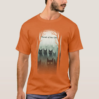 Planet des Freundes der Katzen T-Shirt
