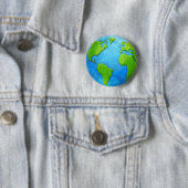 Planet Earth Abzeichen Button (Beispiel)