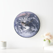 Planet Earth Astronomy-lovers Wall Clock Große Wanduhr (Zuhause)