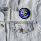 Planet Earth Blue Marble Button (Beispiel)