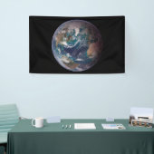 Planet Earth Blue Marble (Western Hemisphäre) Banner (Messeveranstaltung)